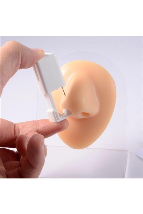 SYNOPE Piercing Delme Tabancası 1 Adet Tek Kullanımlık Güvenli Steril Piercing Ünitesi