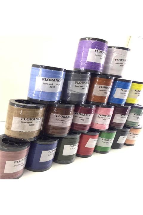 Hobizubi Renkli Florance Suni Ipek Oya İpleri