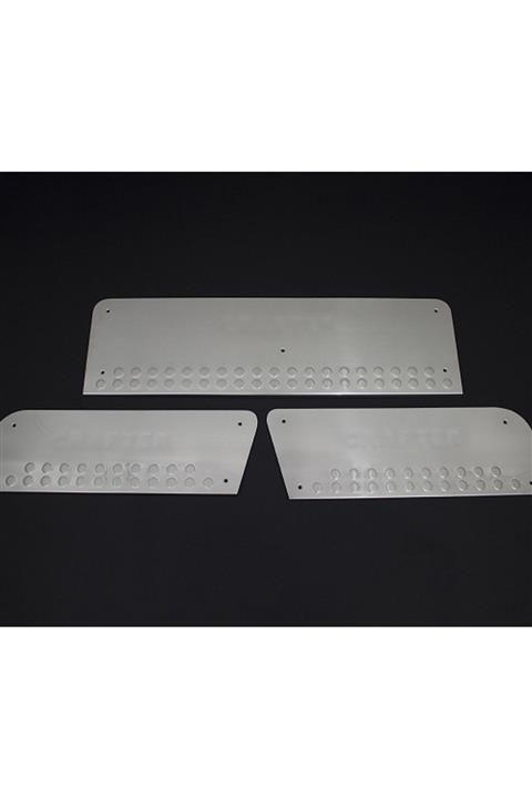 Omsa VW Crafter Krom Kapı Eşiği 3 Prç. P.Çelik 2006-2012