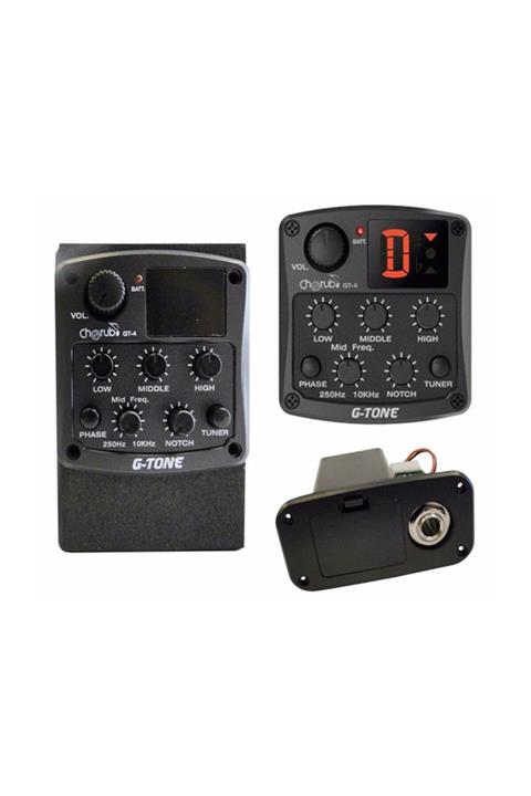 Cherub Gt-4 Akort Aletli Gitar Vs Enstrümanlar Için Ekolayzer Seti