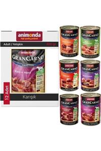 Animonda Grancarno Karışık Köpek Konservesi 12x400 Gr