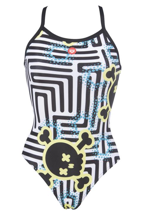 ARENA W Crazy Labyrınth Lıght Drop Kadın Mayosu