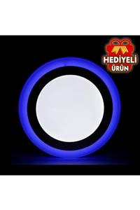 10EN 6 Watt (3+3) Çift Renkli Led Panel Spot Lamba 2 Li Paket