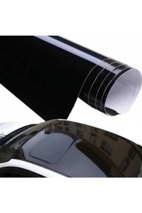 Ecce Parlak Siyah Yapışkanlı Folyo 100 Cm X 3 Mt