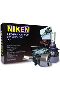 Niken H4 Led Xenon Ampul Led Zenon Uzun Kısa Bir 8000 L 6000k