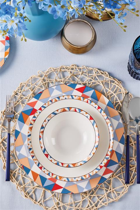 Karaca Stea 24 Parça 6 Kişilik Yemek Takımı