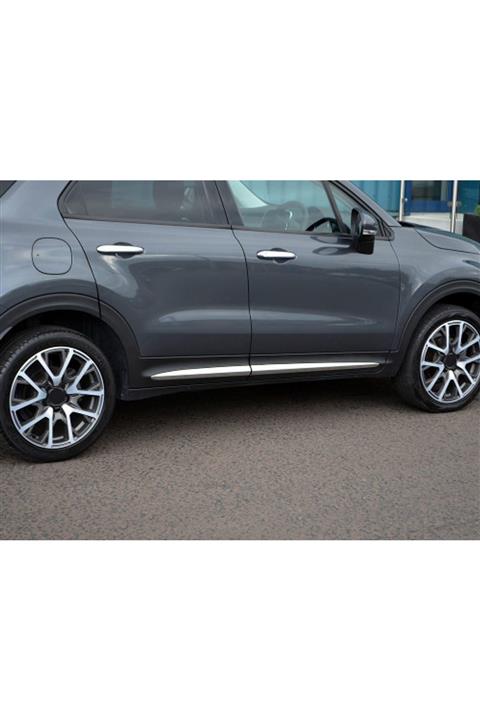 Omsa Fiat 500X Krom Yan Kapı Çıtası 4 Prç. P.Çelik 2015 ve Sonrası