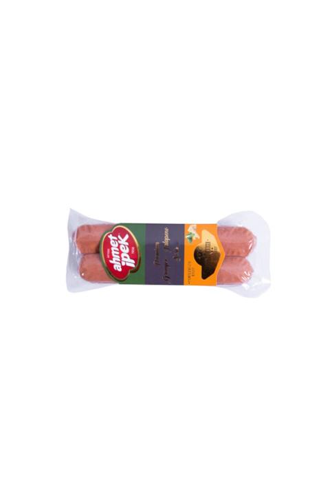 Ahmet İpek Sucukları Premium Gravyer & Jelapeno Biber Sosis 550 Gr