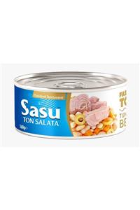 SASU SOSLUTON Fasulyeli Ton Salata 12x160 g İri Parça