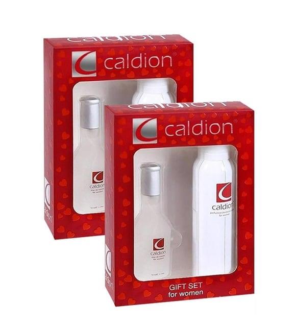 Caldion Kadın Parfüm Set 50 ml Edt 150 ml Deo X2 Adet Set