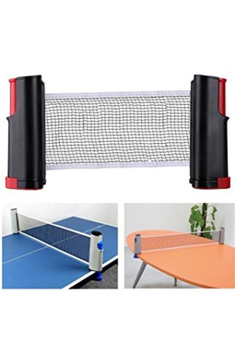 FırsatYeri Okul Kolej Tipi Geri Toplanan Masa Tenisi Filesi Raketi Top Seti