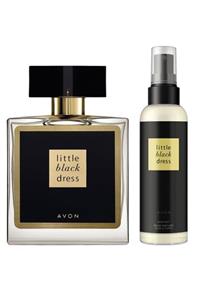 AVON Little Black Dress Kadın Parfüm Edp 50 ml. Little Black Dress Vücut Spreyi 100 ml.  5050000010993