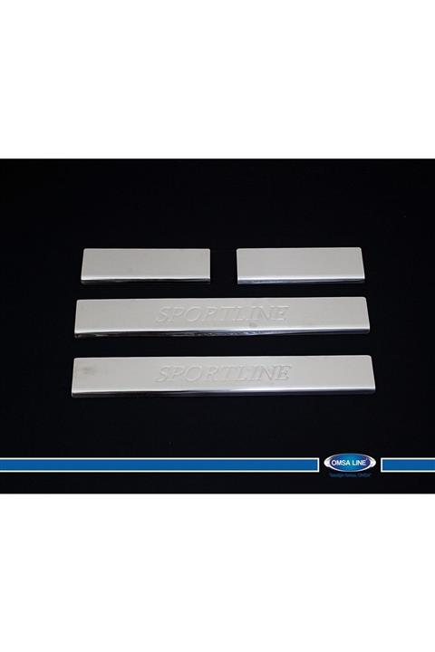 Omsa Omkar Land Rover Range Rover Krom Kapı Eşiği 4 Prç. P.Çelik 2005-2010