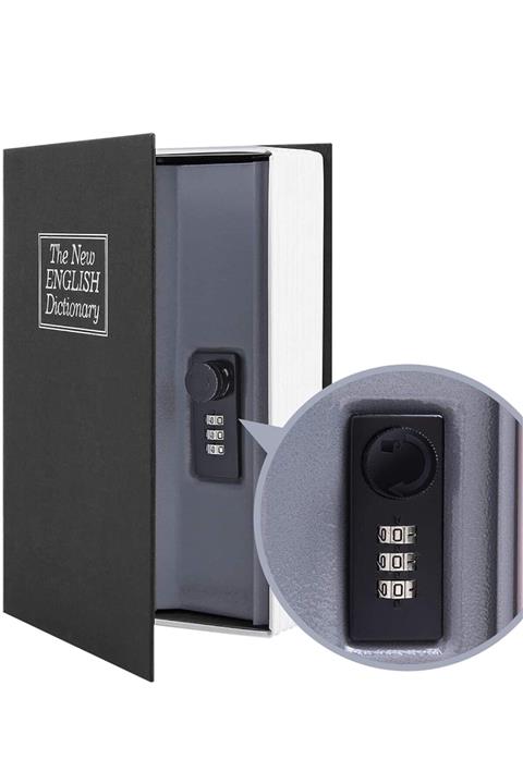 Mühlen Secret Safe 240 Büyük Boy Kitap Şekli Gizli & Şifreli Para Ve Değerli Eşya Kasası