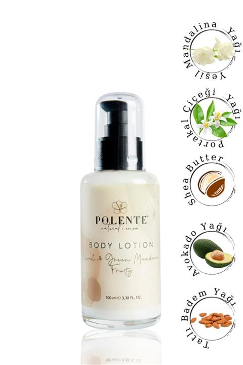 Polente Natural Portakal Çiçeği & Yeşil Mandalina Vücut Losyonu