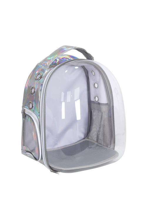 eBavul Astronot Şeffaf Kedi Taşıma Çantası Kd19010 Hologram
