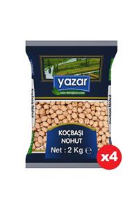 YAZAR Koçbaşı Nohut 2 Kg X 4 Paket