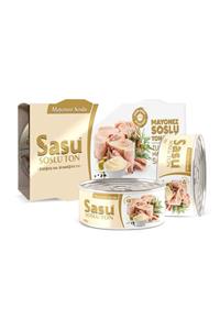 SASU SOSLUTON Sasu Mayonez Soslu Ton Balığı 12x160g Iri Parça