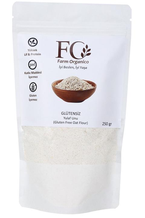 Farm Organico Glutensiz Yulaf Unu 250gr