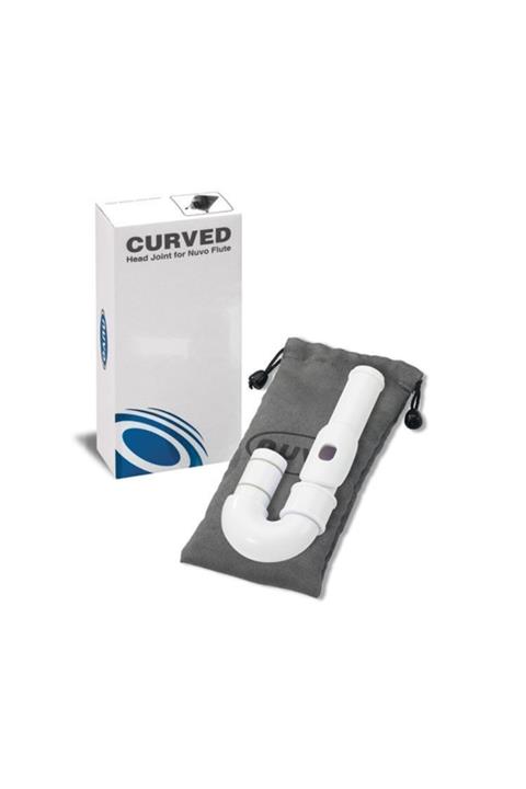 HİLALSHOP Yan Flüt Aksesuar Nuvo Eğri Boyun Beyaz N230chwt