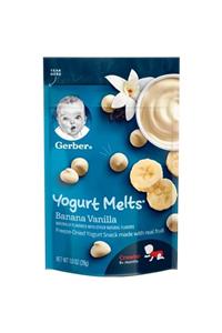 GERBER Yogurt Melts Banana Vanilla Atıştırmalık 28 gr.