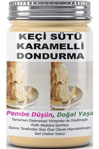 SPANA Keçi Sütü Karamelli Dondurma Ev Yapımı Katkısız 330gr