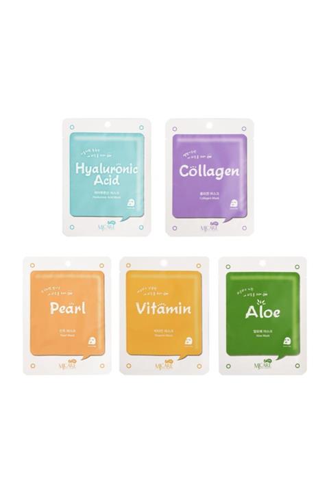 Mjcare 5'li Karışık Yüz Maskesi