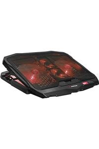 ADDISON Rampage Ad-rc4 Işıklı Gaming Laptop Soğutucu 2x125mm+2x70mm 15-17 Notebook Soğutucu Stand