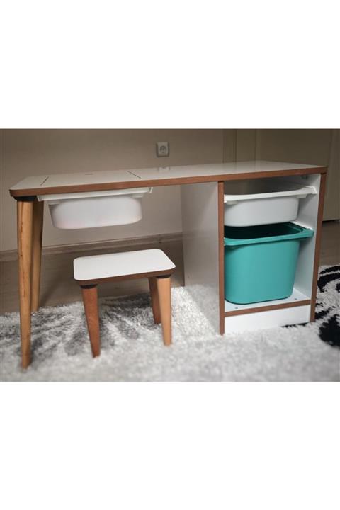 dekorvera Dolaplı Etkinlik Duyu Aktivite Masası