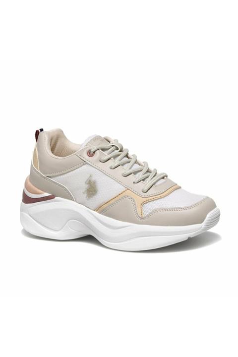 U.S. Polo Assn. Mercy Bej Kadın Fashion Sneaker