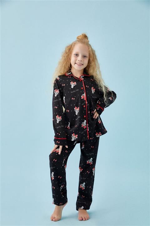 SUWEN Graffe Çocuk Maskulen Pijama Takımı