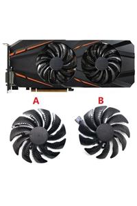 Everflow Gigabyte Için Gtx 1050 1060 1070 960 Rx 470 480 570 580 Grafik Kartı Soğutucu Fan