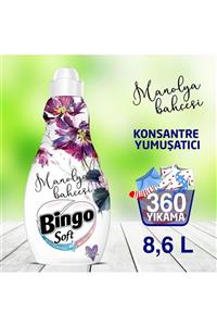 Bingo Soft Konsantre Çamaşır Yumuşatıcısı Manolya Bahçesi 1440 Ml Ekonomi Paketi 6'lı