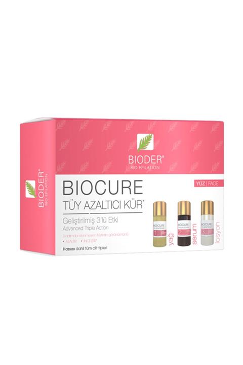 Bioder Tüy Azaltıcı Kür Yüz Serumu 3 X 5 ml