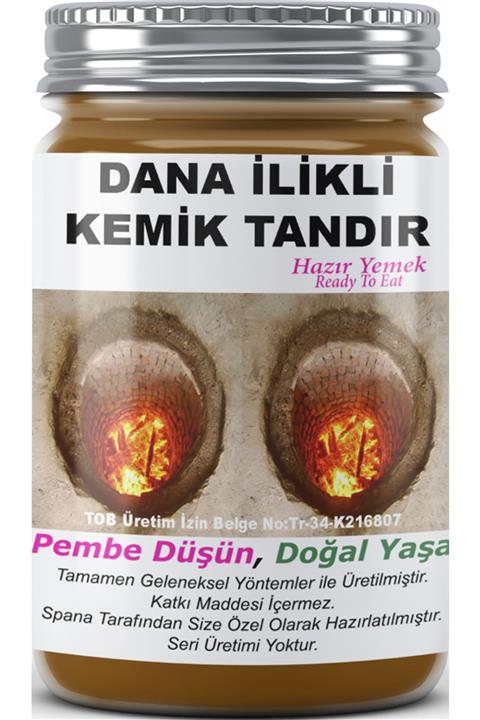 SPANA Dana Ilikli Kemik Tandır Ev Yapımı Katkısız 330gr