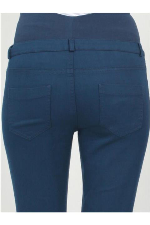 Işşıl Hamile Fermuar Paça Kanvas Pantolon