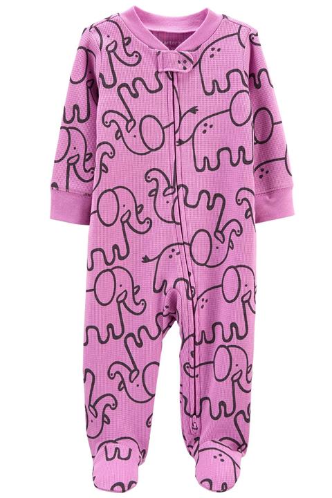 Carter's Fil Çift Yön Fermuarlı Kız Bebek Tulum