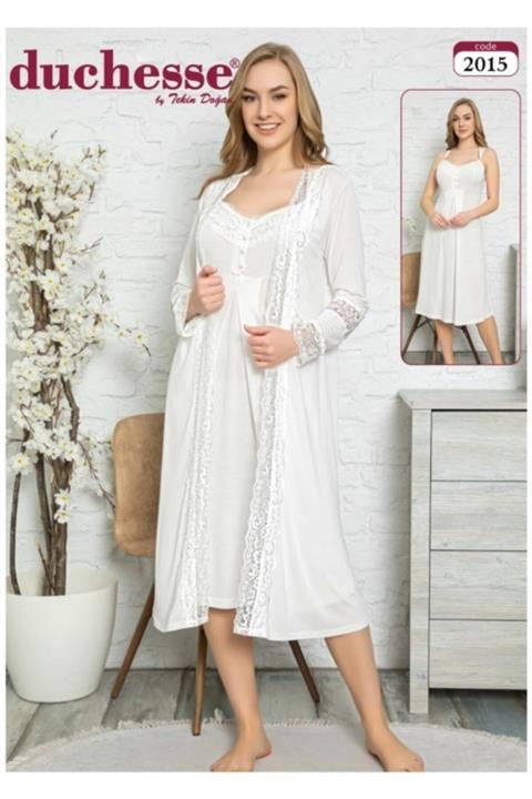 Duchesse Gecelik Sabahlık Lohusa Takım 2015