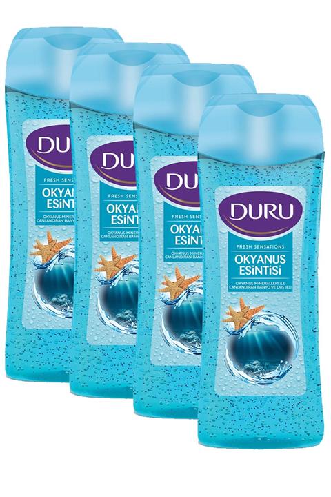 Duru Fresh Duş Jeli Okyanus Esintisi 250 ml x 4 Adet