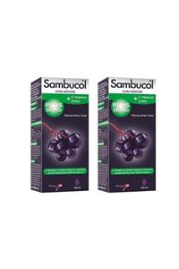 Sambucol Plus Şekersiz 120ml-2 Adet-skt:04/2023