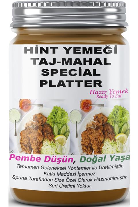 SPANA Hint Yemeği Taj-mahal Special Platter Ev Yapımı Katkısız 330gr