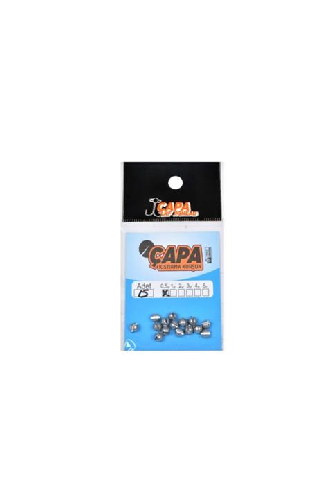 ÇAPA KURŞUN Çapa Kıstırma Olta Kursunu 15 Li Paket - 0,5 Gr