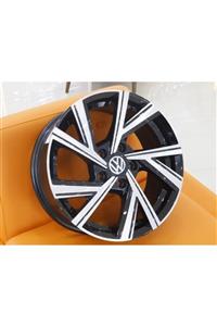 R.K OTOMOTİV 16 5x100 Vw Polo Ibıza Black Jant Takımı