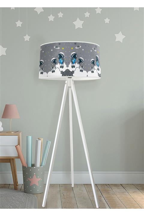 Bebişim Halı Astronot Bi194 Çocuk Odası Lambader