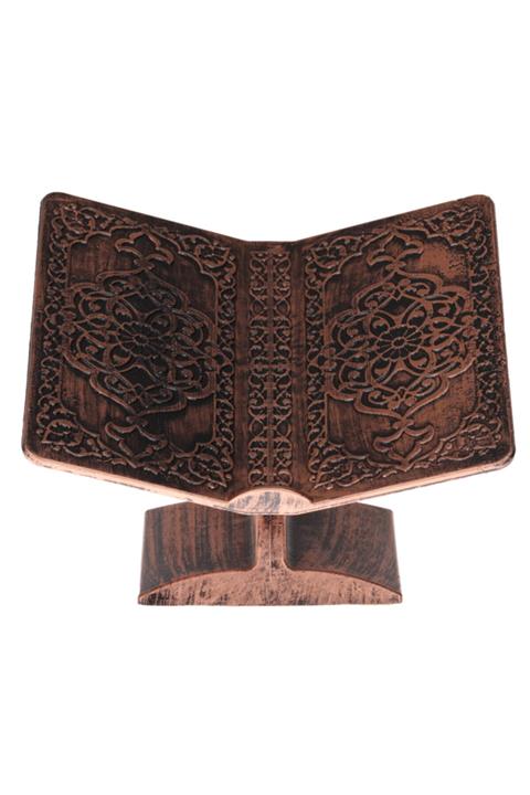 Zirve Hediyelik Masaüstü Rahle Desenli Model Bakır Rengi