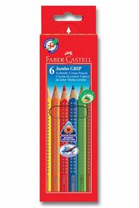 Faber Castell 6 Renk Jumbo Grip Kuru Boya