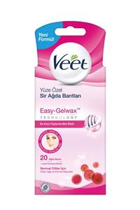 Veet Sir Ağda Bantları Yüze Özel 20 Adet Shea Yağı