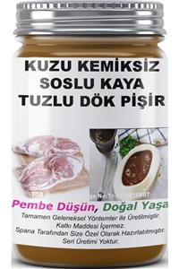 SPANA Kuzu Kemiksiz Soslu Kaya Tuzlu Dök Pişir Ev Yapımı Katkısız 820gr