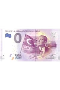 Benim Koleksiyonum 0 (sıfır) Euro Türkiye - Türkiye Mustafa Kemal Atatürk Hatıra Parası (souvenir Banknote)