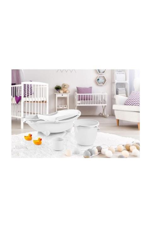 Dünya Plastik 3 lü Baby Banyo Set (File Hediyeli) - Mint